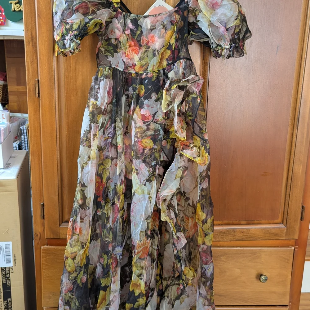 Selkie Multicolor Floral Maxi Dress - Picture 5 of 11
